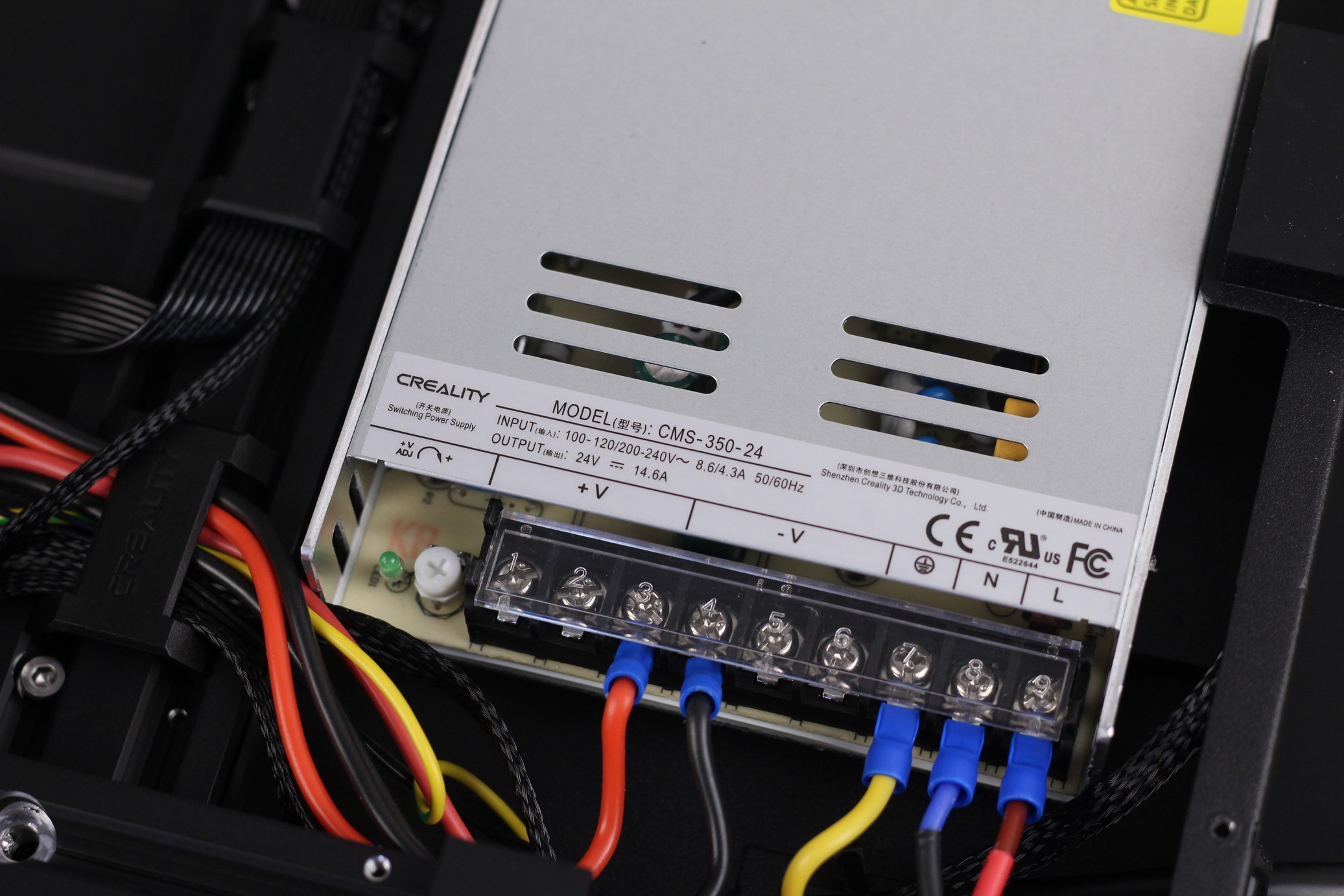 Creality CMS 350 24 Power Supply | Creality Ender 3 S1 Review: Almost Perfect