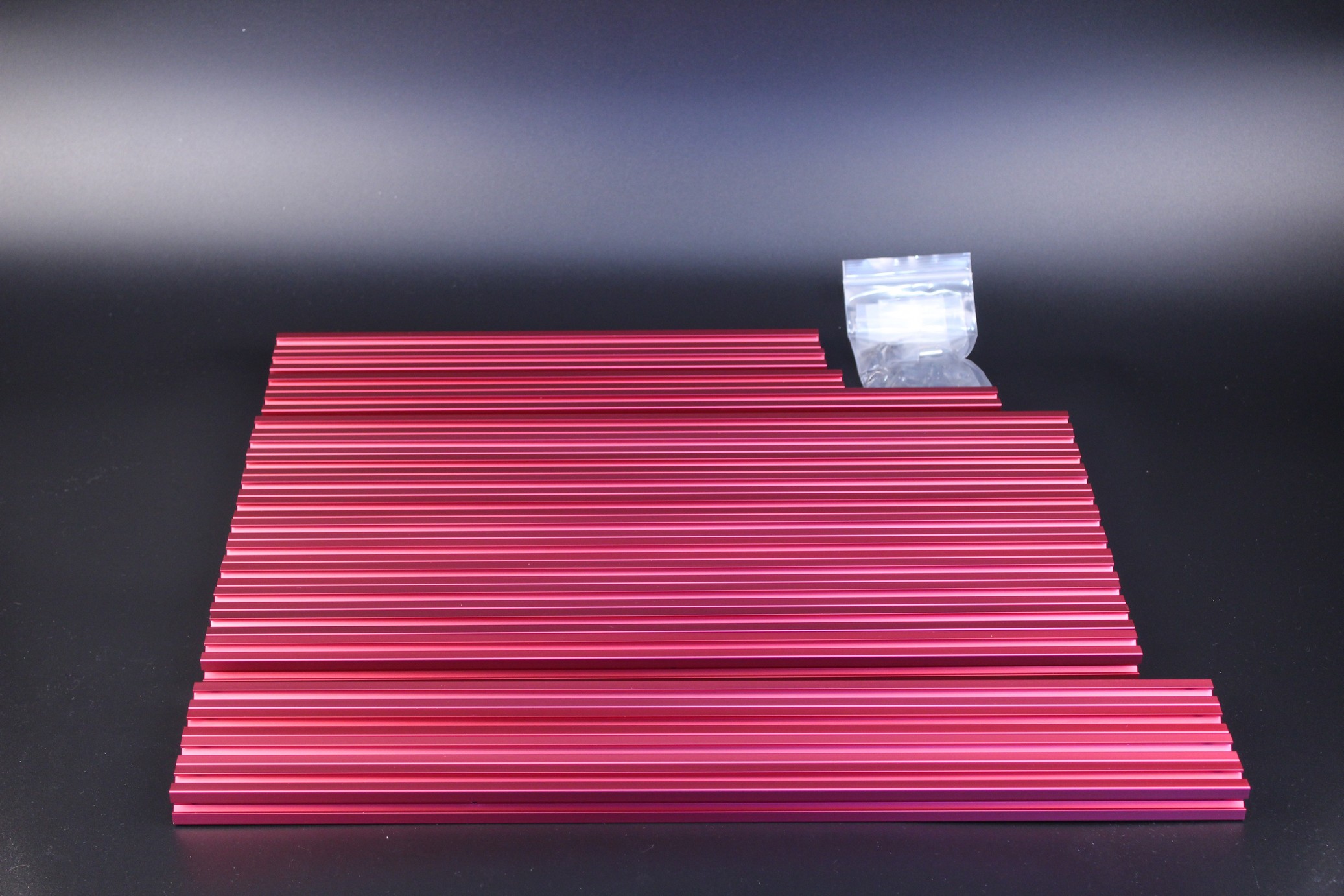 FYSETC Voron Trident Kit Red Anodized Aluminum Profiles 5 | VORON Trident FYSETC Kit Review: Is it worth it?