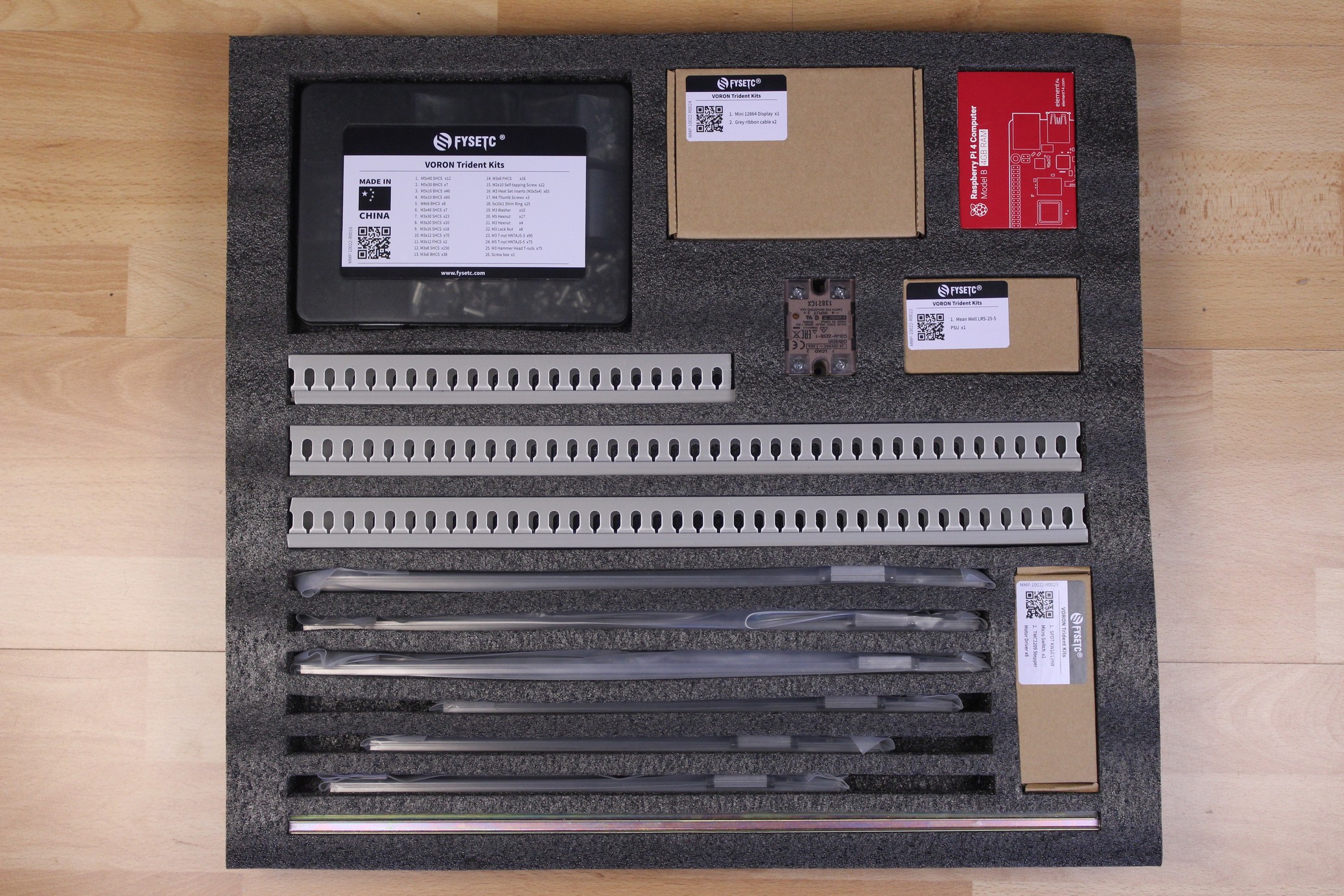 FYSETC Voron Trident Kit Review Packaging 4 | VORON Trident FYSETC Kit Review: Is it worth it?