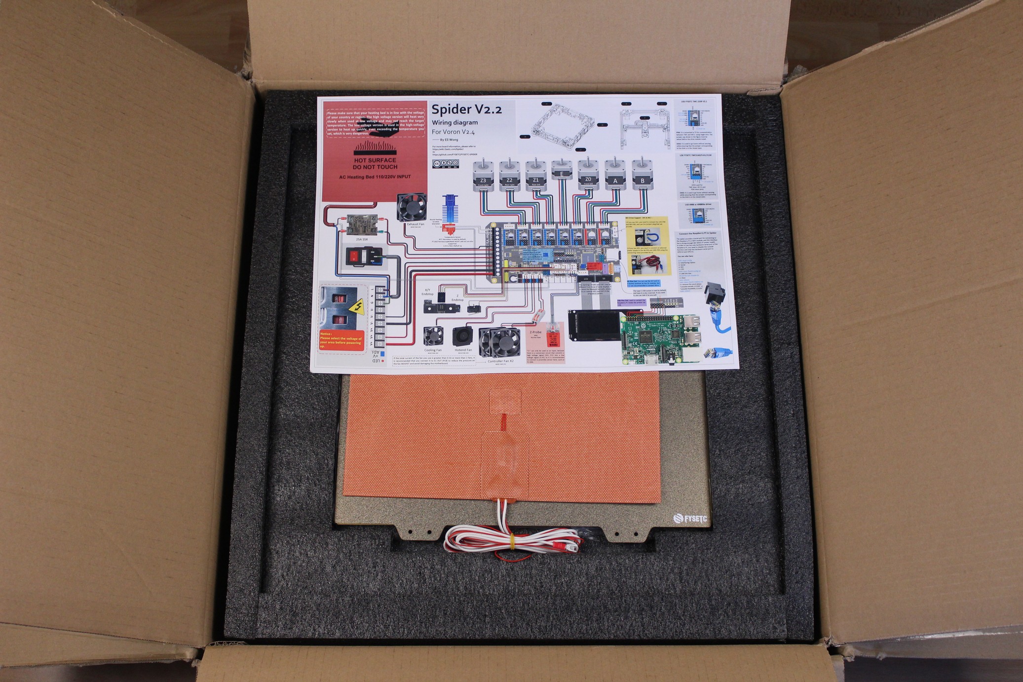 FYSETC Voron Trident Kit Review Packaging 8 | VORON Trident FYSETC Kit Review: Is it worth it?