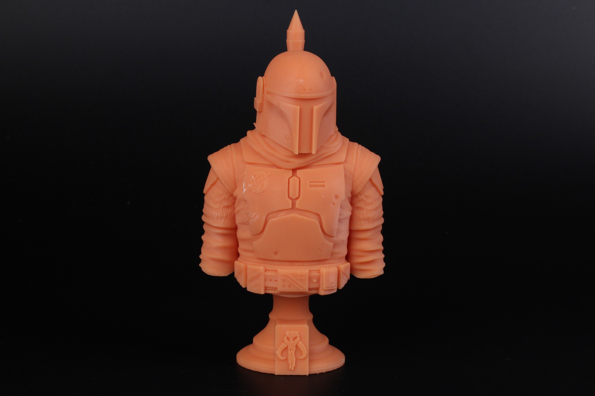 Boba Fett Bust printed on Anycubic Photon M3 Max 4 | Anycubic Photon M3 Max Review: Who Needs FDM Anymore?
