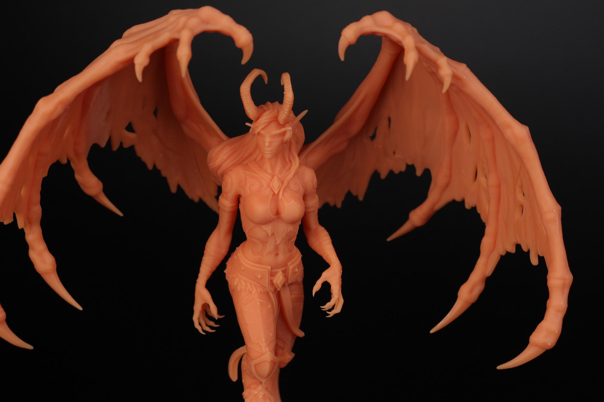 Demon Hunter printed on Anycubic M3 Max 5 | Anycubic Photon M3 Max Review: Who Needs FDM Anymore?