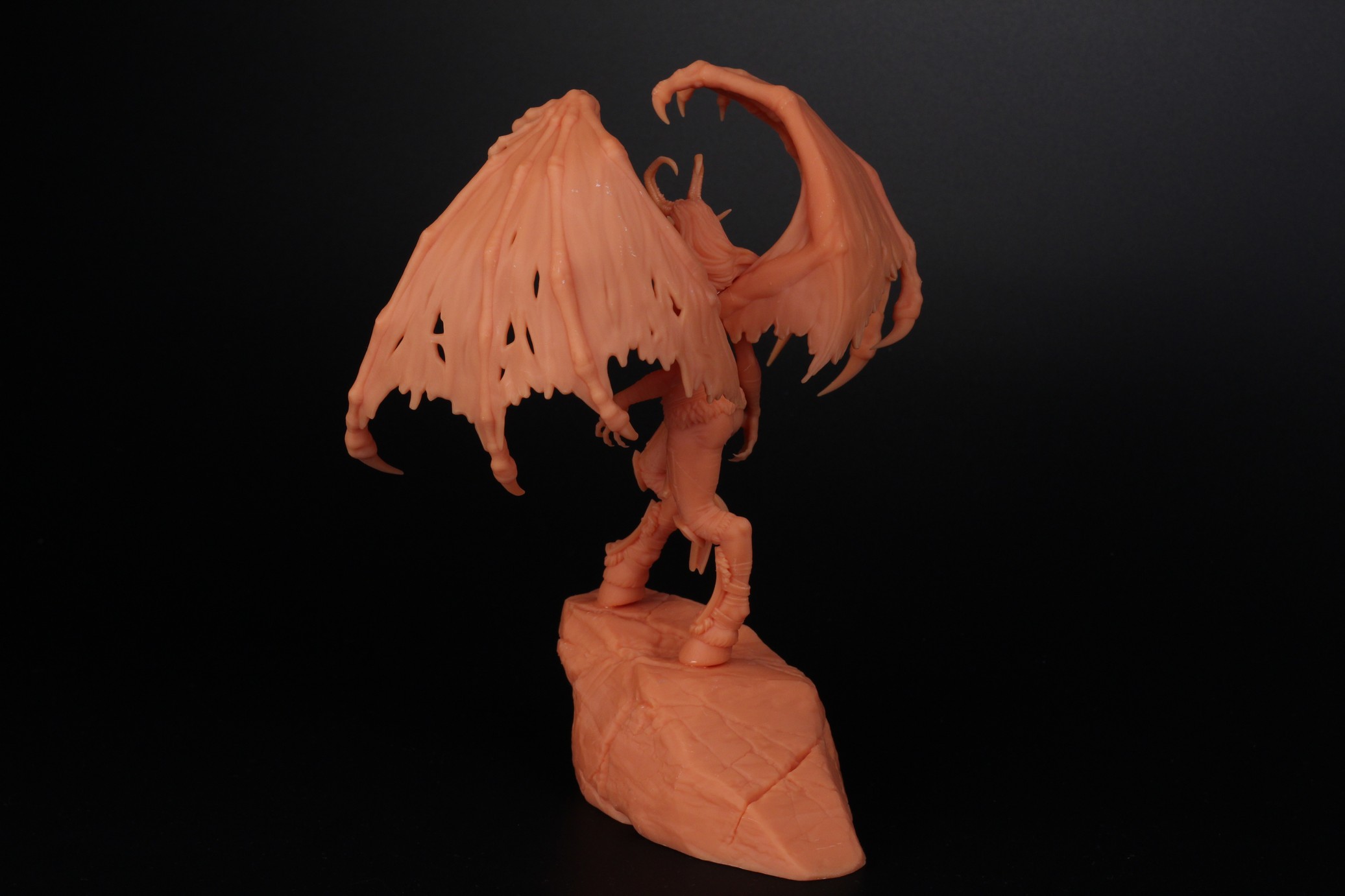 Demon Hunter printed on Anycubic M3 Max 6 | Anycubic Photon M3 Max Review: Who Needs FDM Anymore?