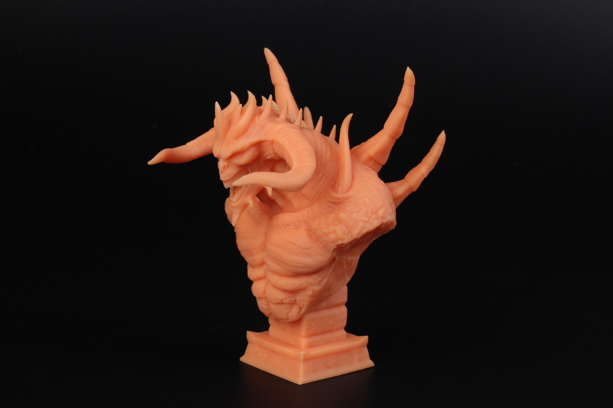 Diablo Bust printed on Anycubic Photon M3 Max 2 | Anycubic Photon M3 Max Review: Who Needs FDM Anymore?
