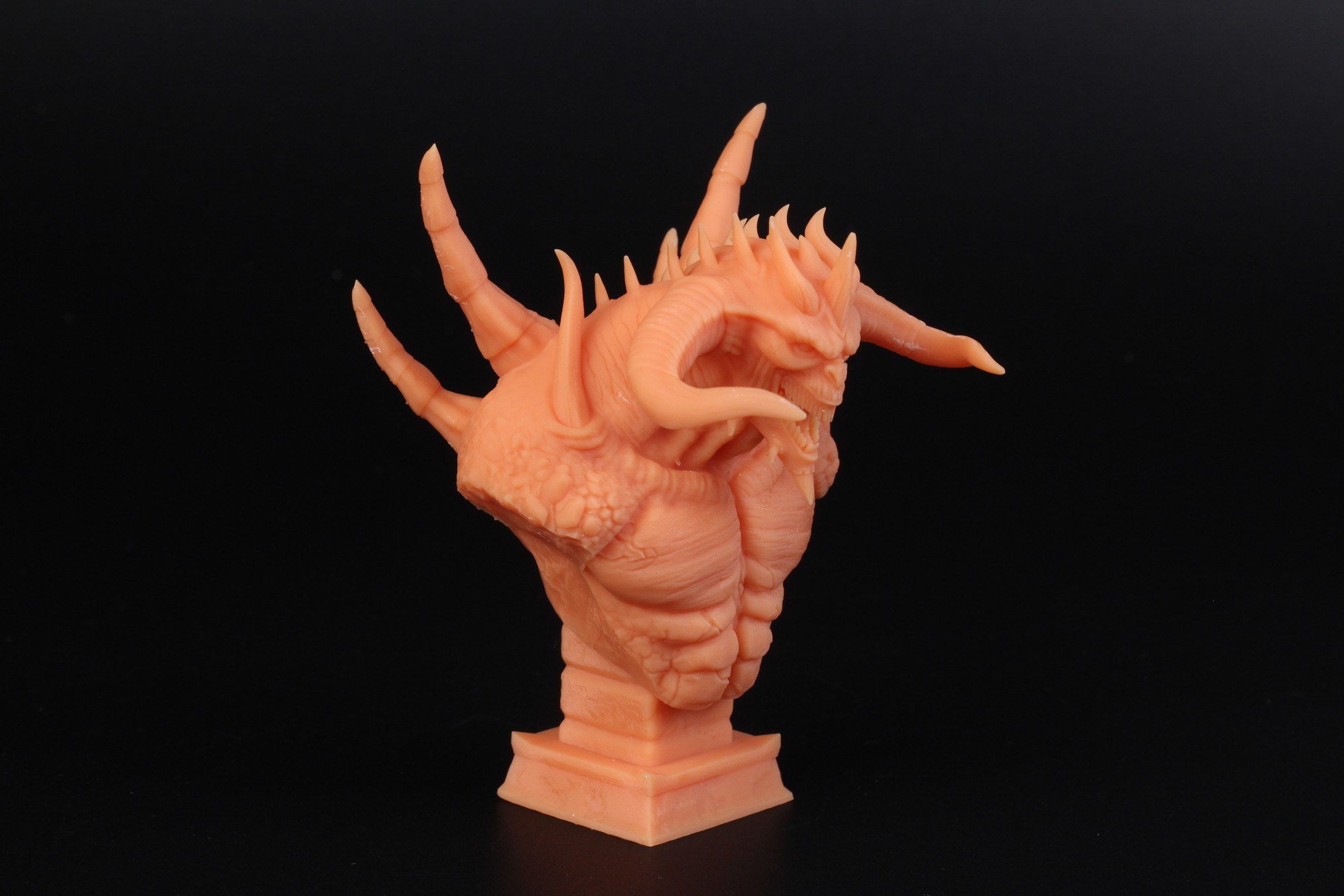 Diablo Bust printed on Anycubic Photon M3 Max 3 | Anycubic Photon M3 Max Review: Who Needs FDM Anymore?