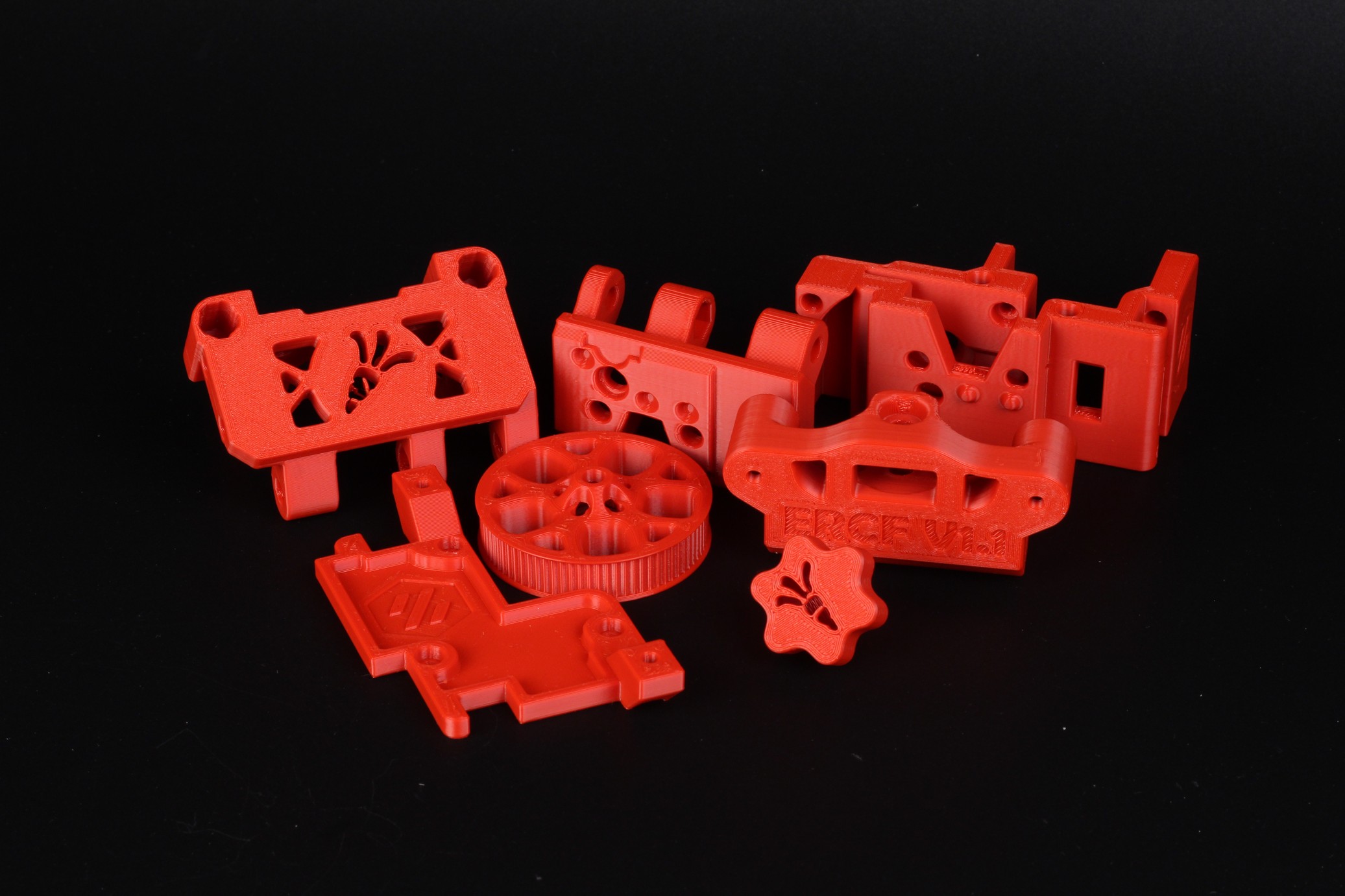 ERCF 1.1 parts printed on Voron Trident 3 | VORON Trident FYSETC Kit Review: Is it worth it?