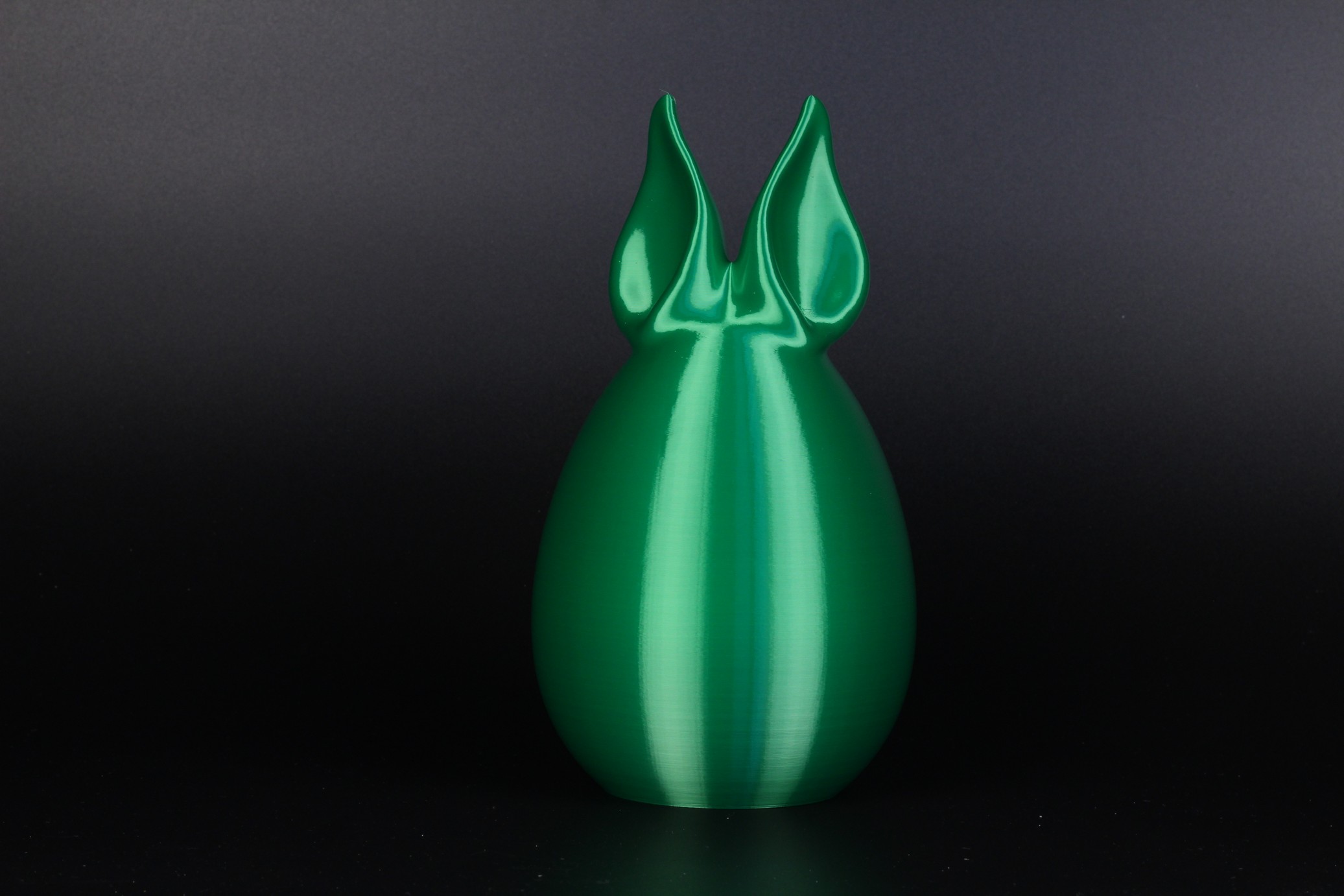 Egg with Ears Silk filament on Voron Trident 1 | VORON Trident FYSETC Kit Review: Is it worth it?