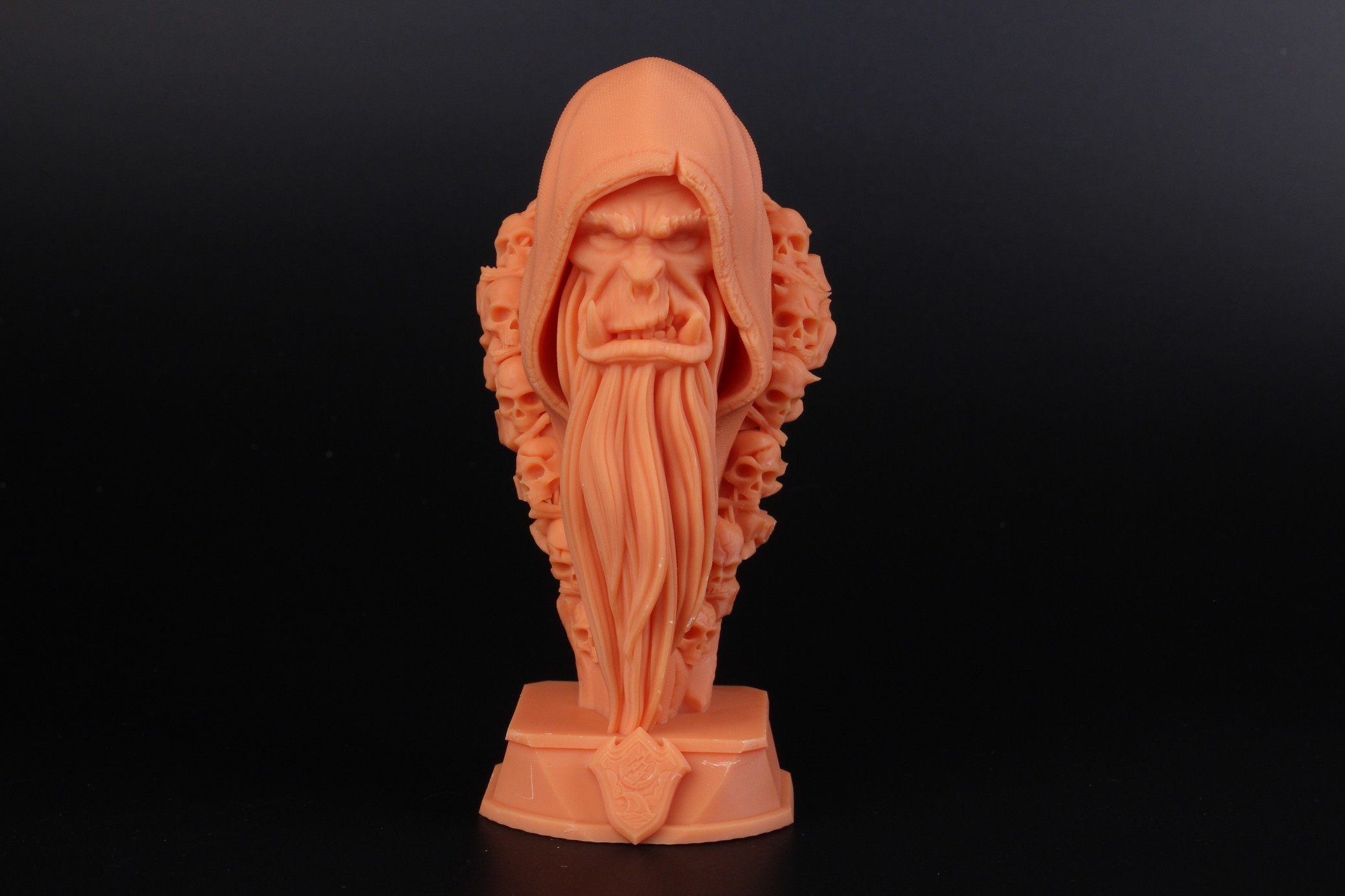 Guldan Bust printed on Anycubic Photon M3 Max 1 | Anycubic Photon M3 Max Review: Who Needs FDM Anymore?