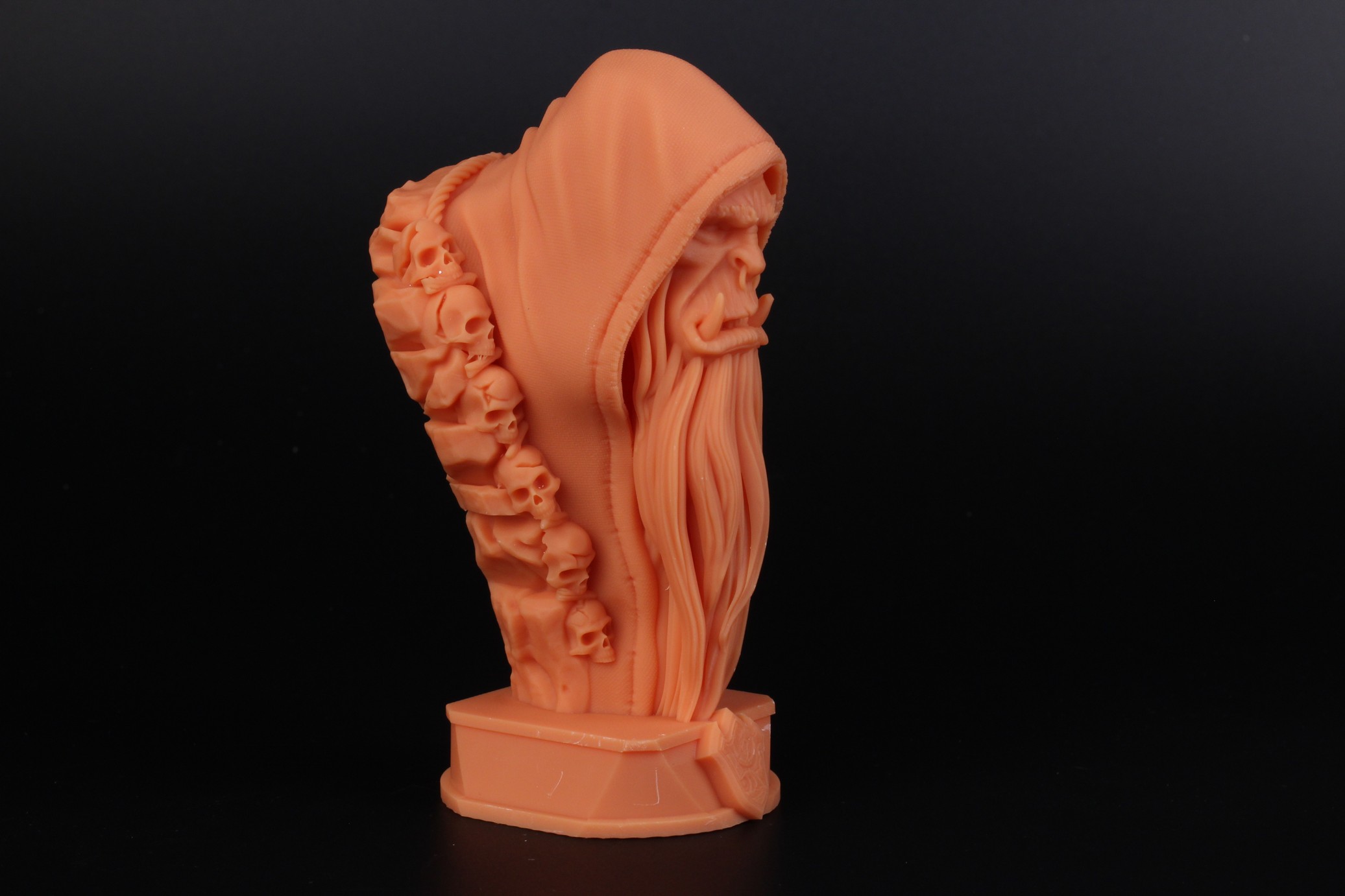 Guldan Bust printed on Anycubic Photon M3 Max 4 | Anycubic Photon M3 Max Review: Who Needs FDM Anymore?