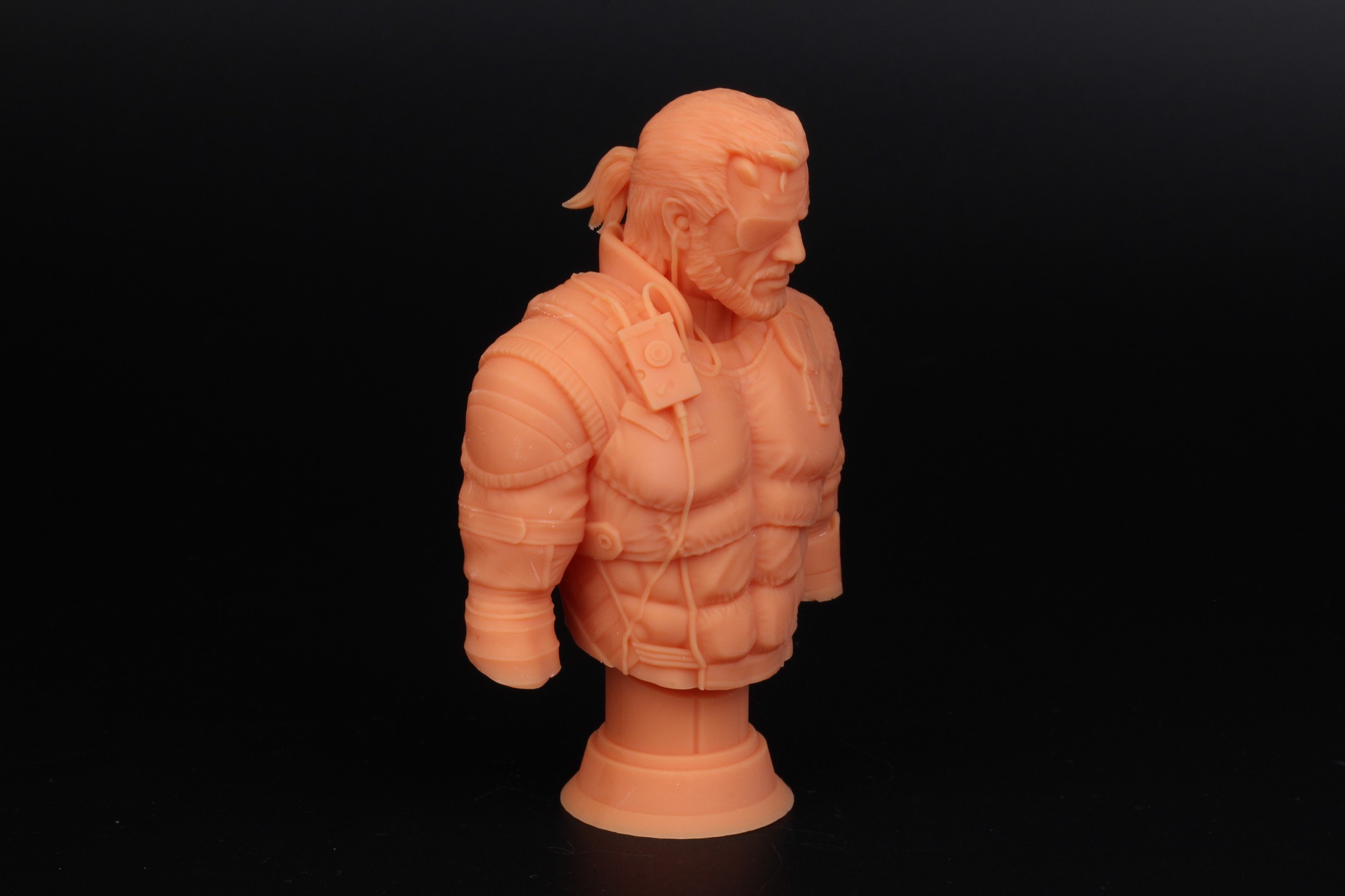 Venom Snake Bust printed on Anycubic Photon M3 Max 1 | Anycubic Photon M3 Max Review: Who Needs FDM Anymore?