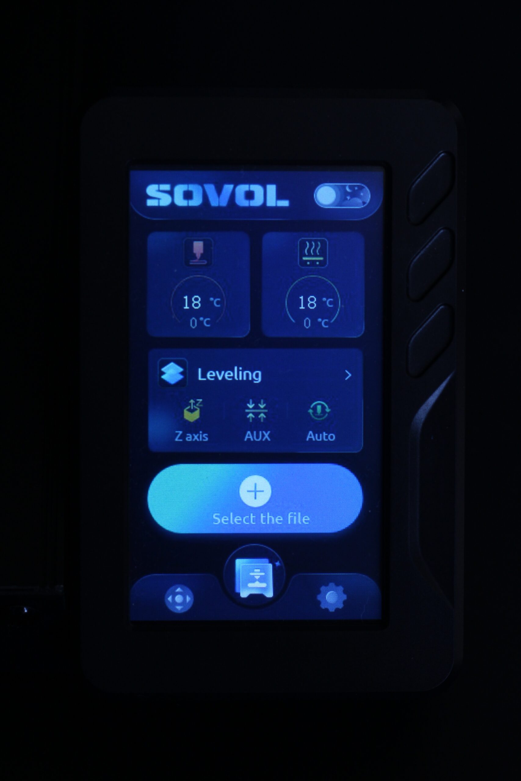 SOVOL SV01 Pro Review Screen Interface1 scaled | Sovol SV01 Pro Review: Good, but not Great