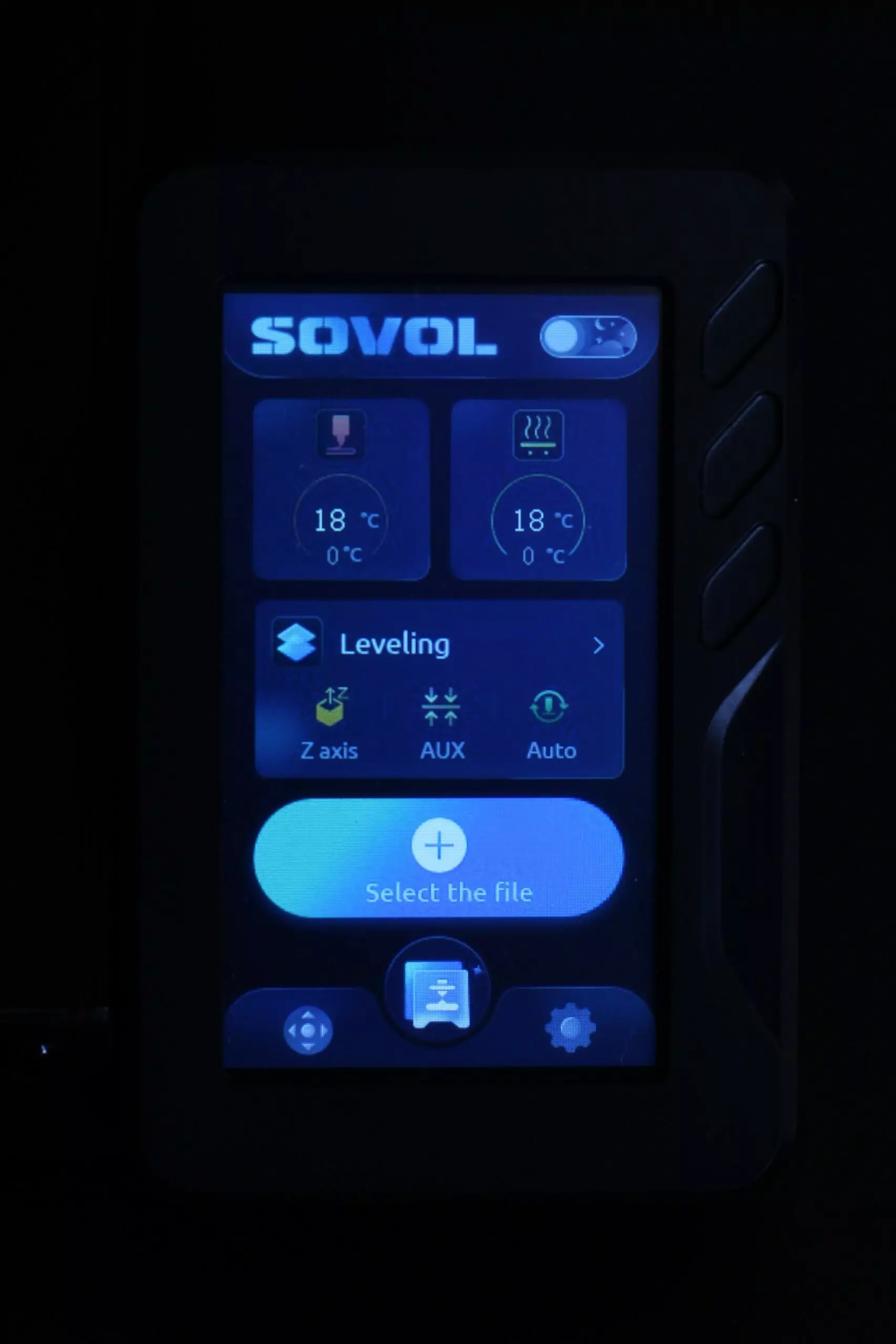 SOVOL SV01 Pro Review Screen Interface1 scaled | Sovol SV01 Pro Review: Good, but not Great