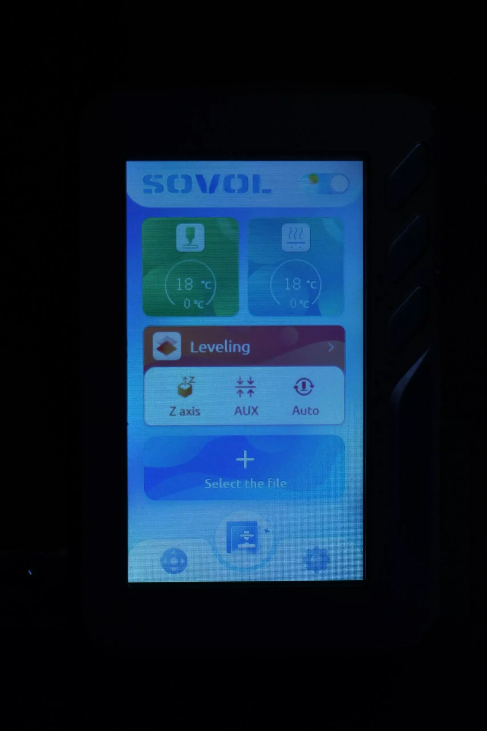 SOVOL SV01 Pro Review Screen Interface2 scaled | Sovol SV01 Pro Review: Good, but not Great