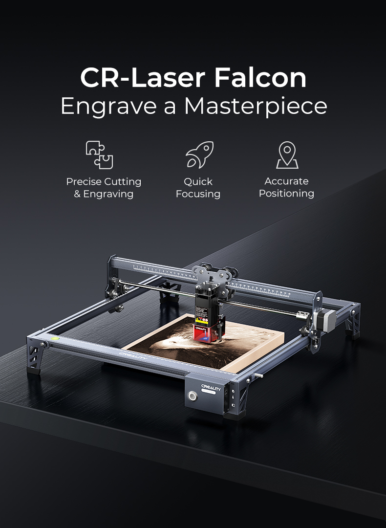 CR Laser Falcon1 | Creality CR-Laser Falcon Adding Fun to Life