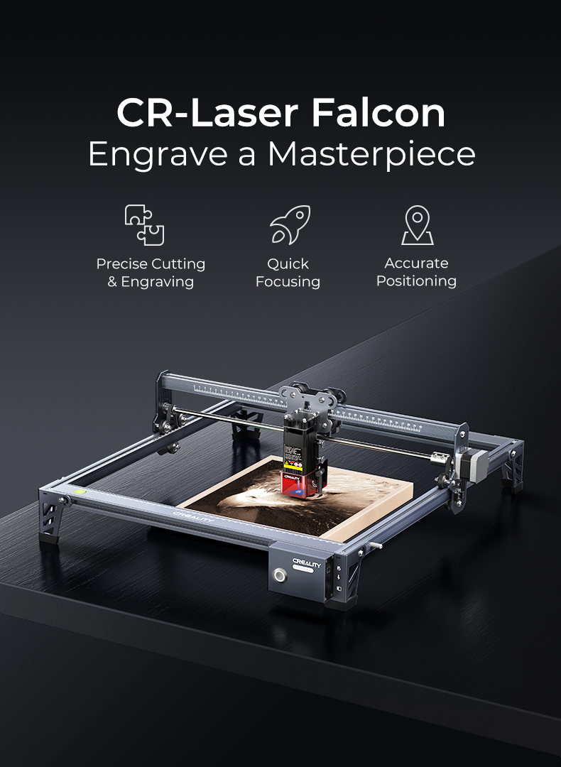 The Marvels of Laser Engraving with Creality Falcon