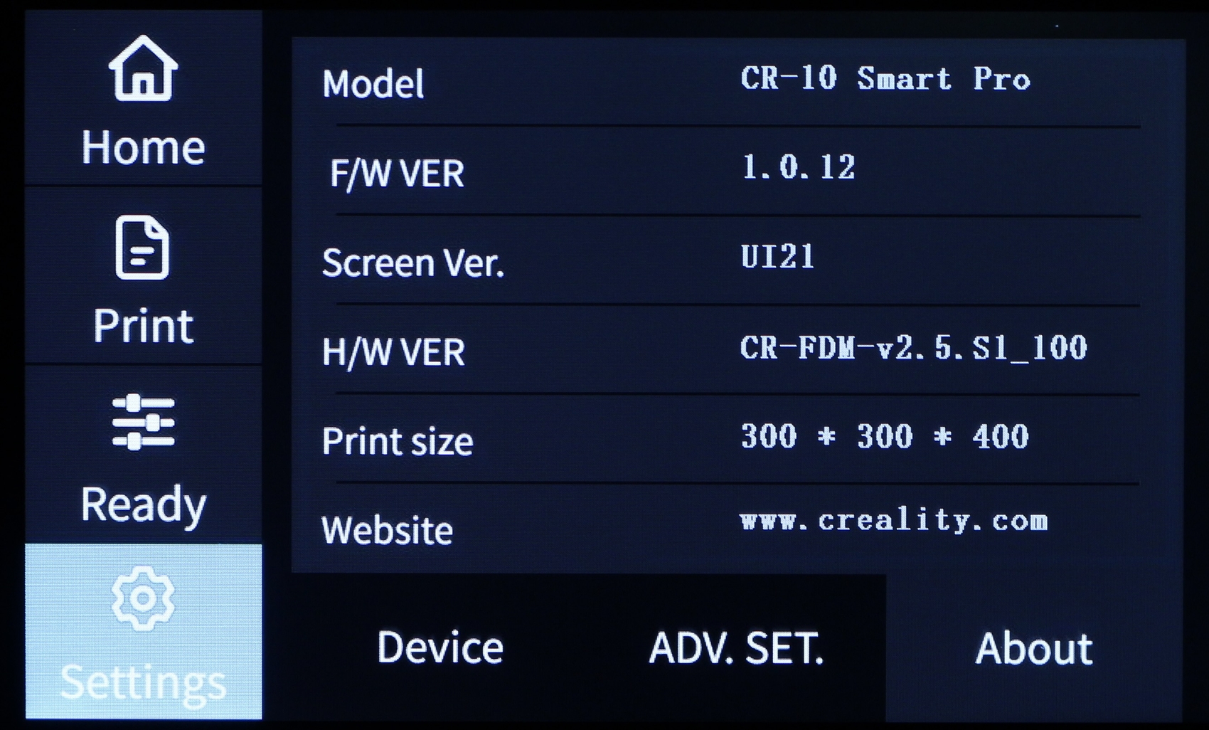 CR 10 Smart Pro Touchscreen Interface8 | Creality CR-10 Smart Pro Review: Capable but Pricey