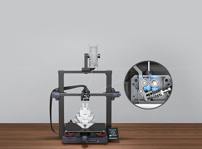 Ender 3 S1 Plus Functions2 | Creality Launches Ender-3 S1 Plus – the Sizeable Smart 3D Printer for Prosumers