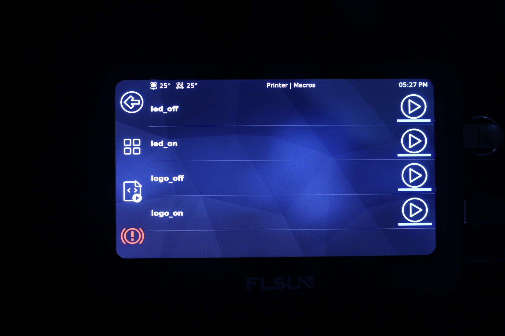 FLSUN V400 Touchscreen Klipperscreen on FLSUN V400 Review2 | FLSUN V400 Review: Delta+Klipper=Speed?