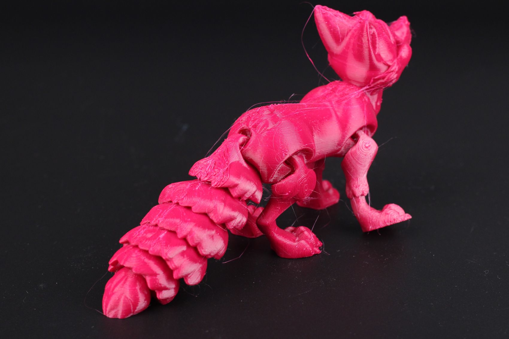 Flexi Fox printed on Anycubic Kobra Plus2 | Anycubic Kobra Plus Review: A Larger Vyper