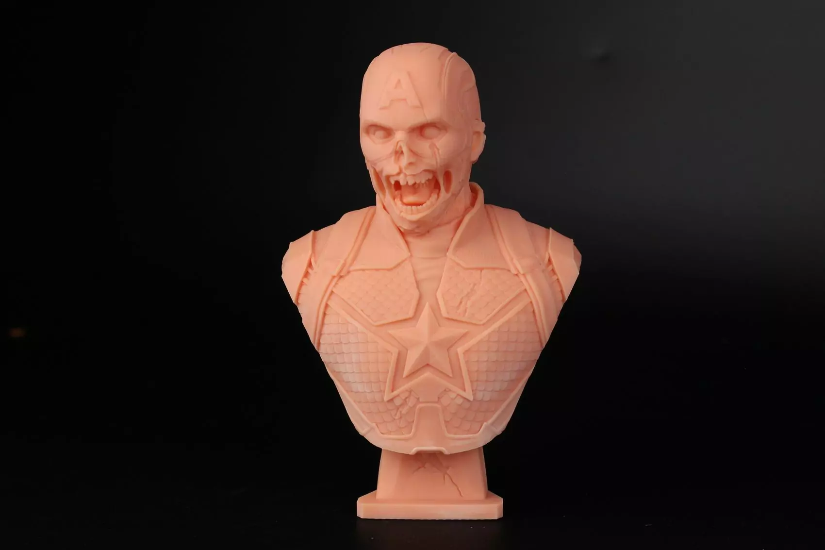 Zombie Capitan America printed on BIQU Pixel L1 | BIQU PIXEL L Review
