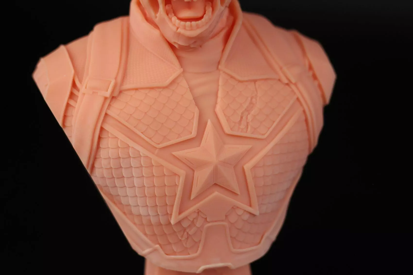 Zombie Capitan America printed on BIQU Pixel L5 | BIQU PIXEL L Review