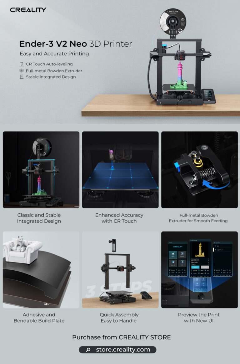 ender 3 v2 neo print area