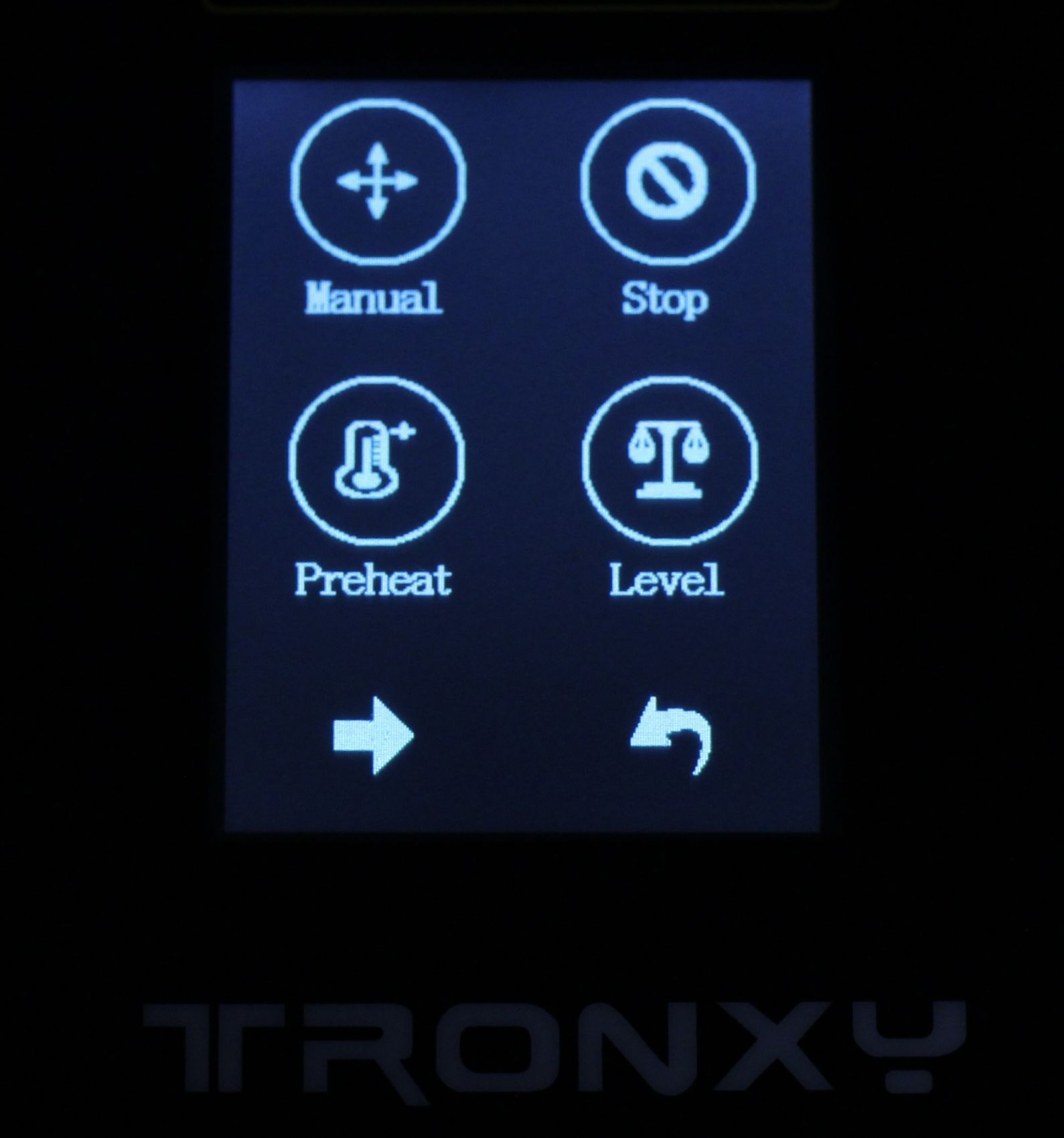 TRONXY CRUX 1 Screen Interface10 | TRONXY CRUX 1 Review