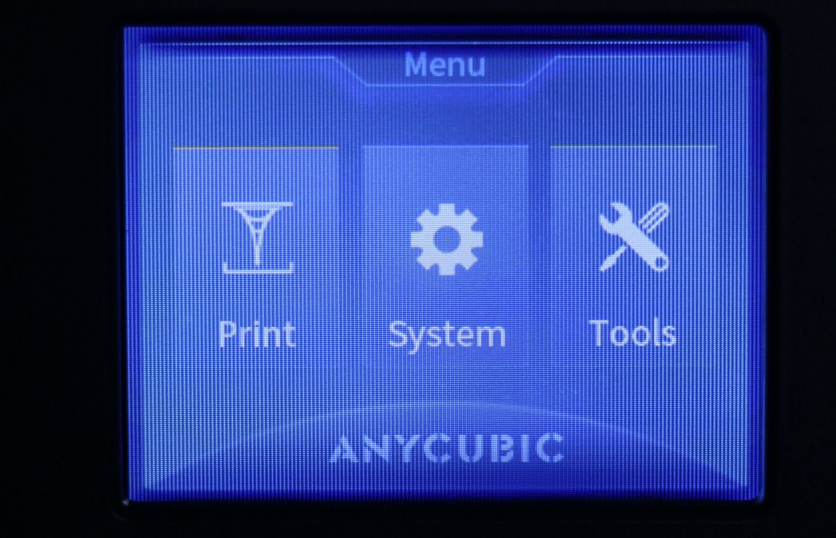 Anycubic Photon D2 Screen Interface1 | Anycubic Photon D2 Review: DLP Resin 3D Printer