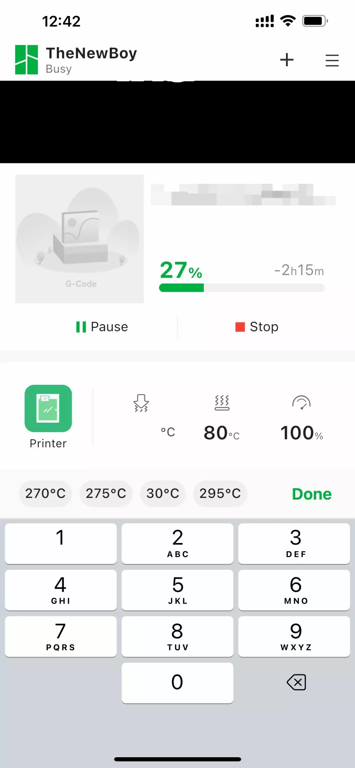 Bambu Handy App Interface3 scaled | Bambu Lab X1 Review: Just as Good