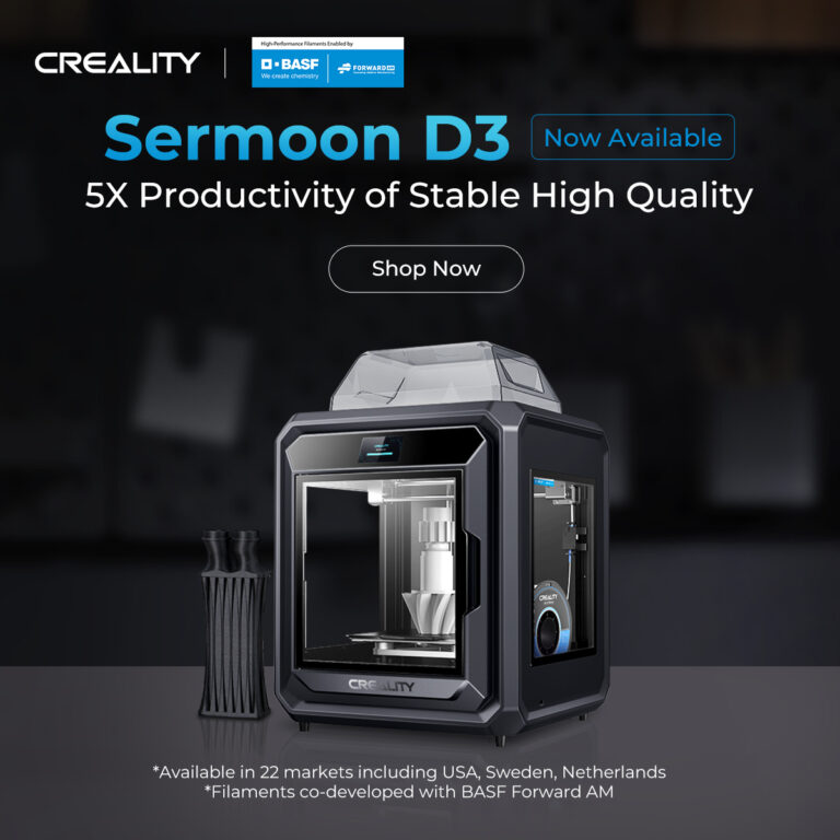 Creality Sermoon D3 Is Available Now, Scaling Up Productivity And ...