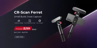 CR Scan Ferret | Creality CR-Scan Ferret – Take a rocket to space at the price of a train ticket