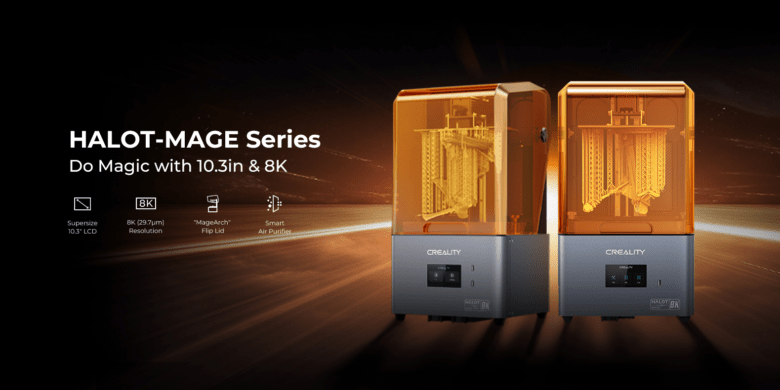 Halot Mage and Mage Pro | Creality Launches Ground-breaking HALOT-MAGE Series 8K Resin Printers