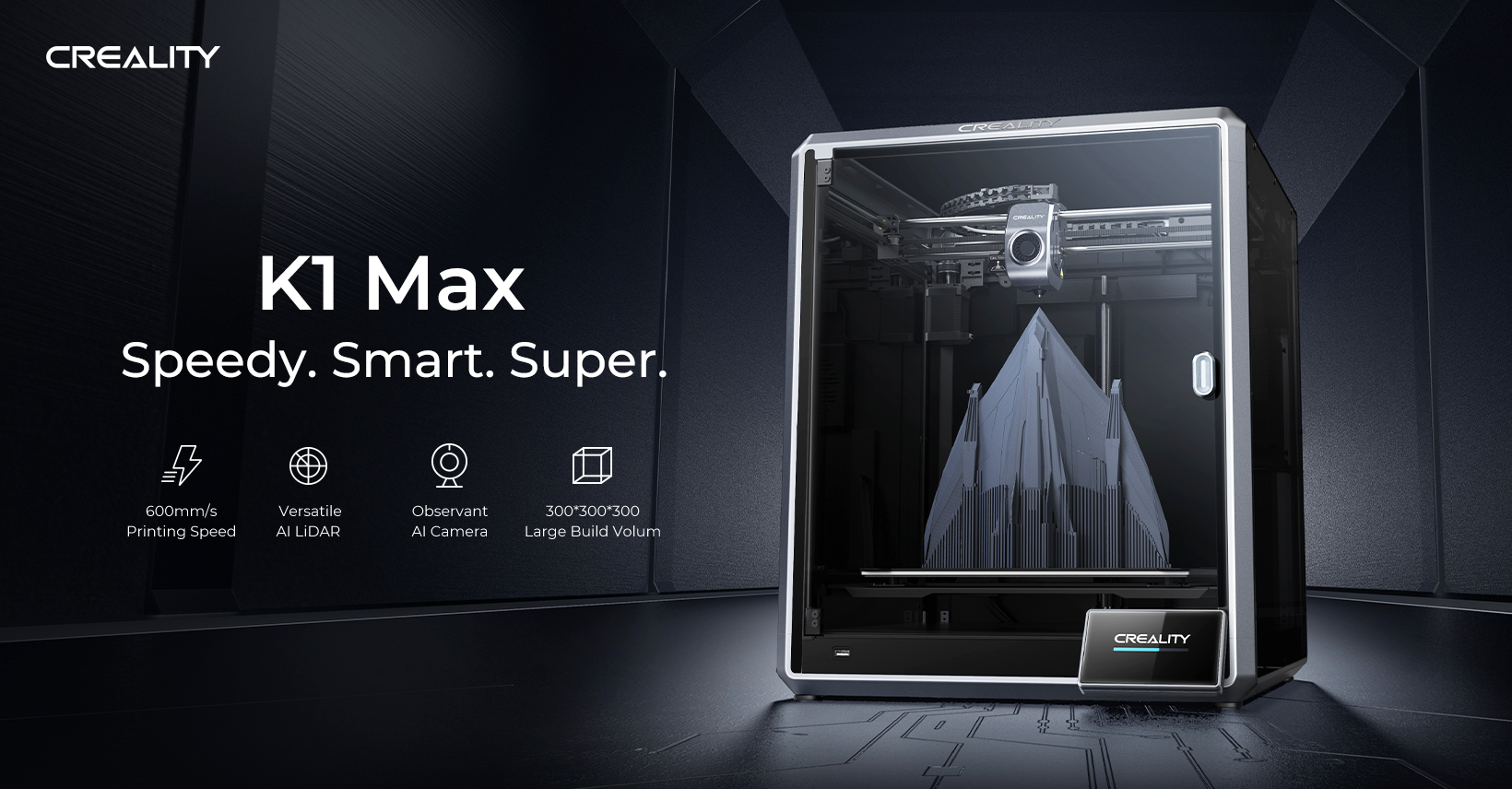 K1 MAX | Creality Unveils The Revolutionary K1 Series and Celebrates Milestone 9th Anniversary