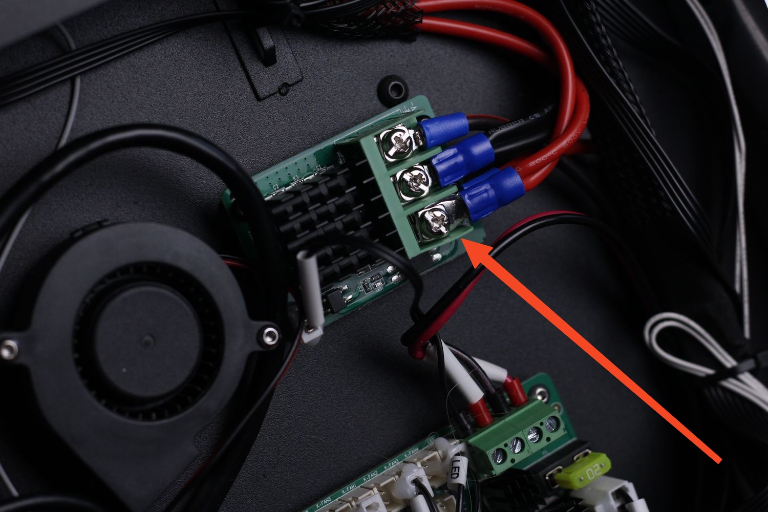 CR M4 Mosfet wires not tightened | Creality CR-M4 Review: Large Format 3D Printer