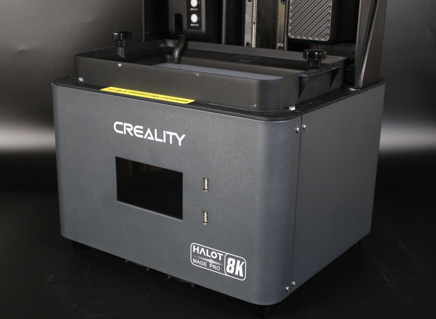 Dual USB connectors on Halot Mage Pro | Creality Halot Mage Pro Review: Great Prints, Bad Software
