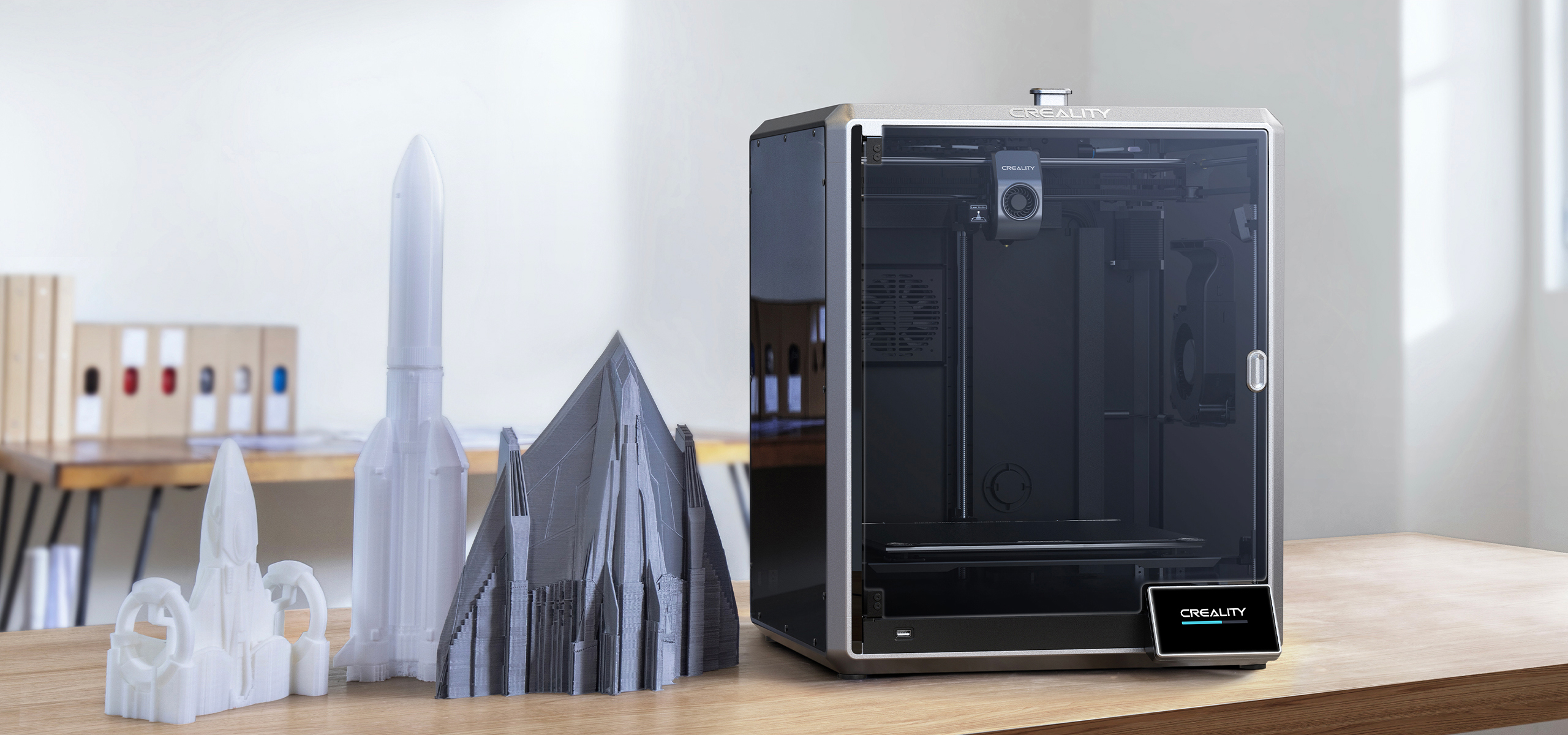 K1 Max Enclosure and prints | Official Sale for Creality K1 and K1 Max Speedy 3D Printers