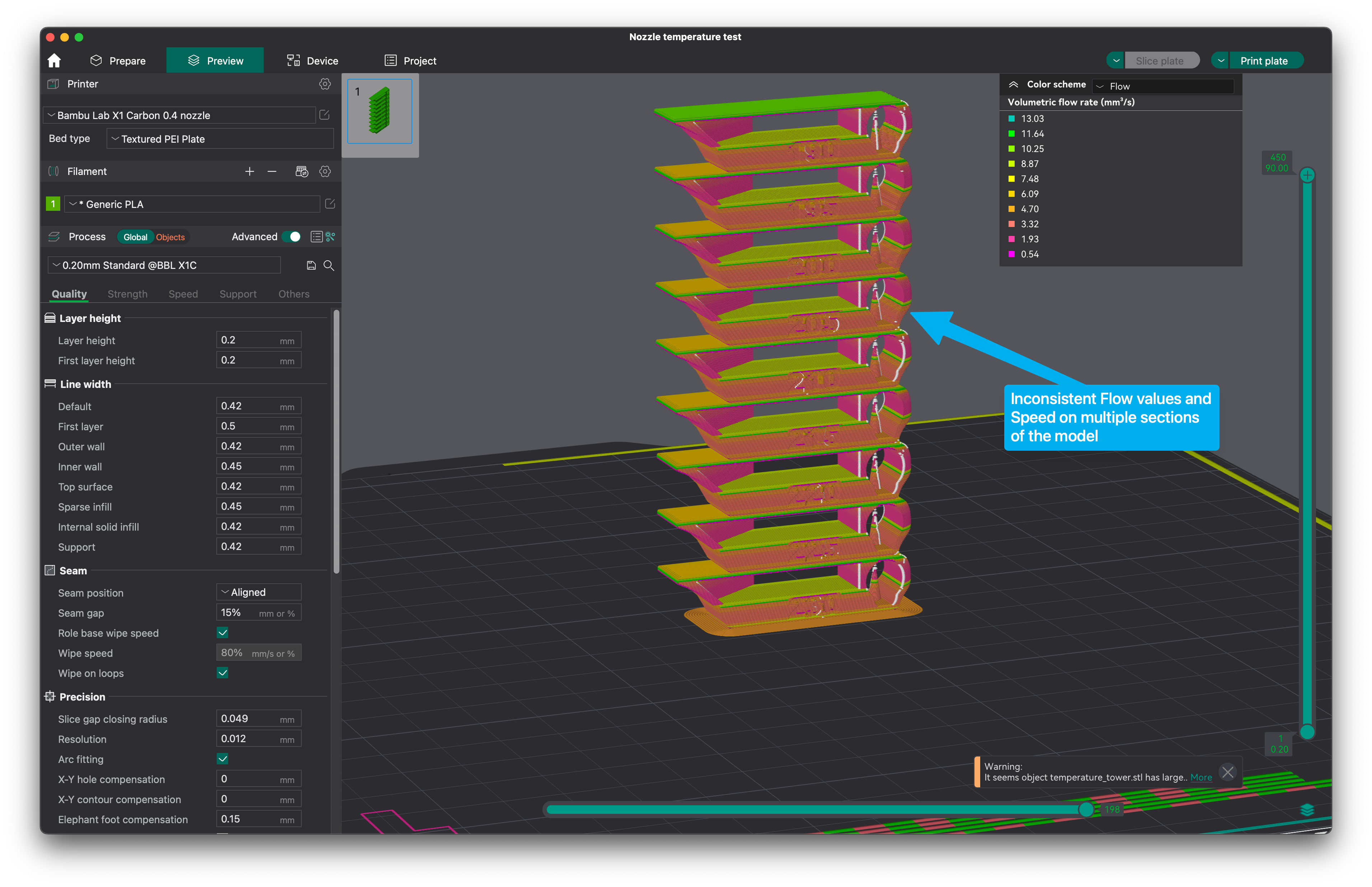 Temperature Calibration in Orca Slicer | Bambu Studio Fine Tuning: Tips and Tricks for X1 and P1P