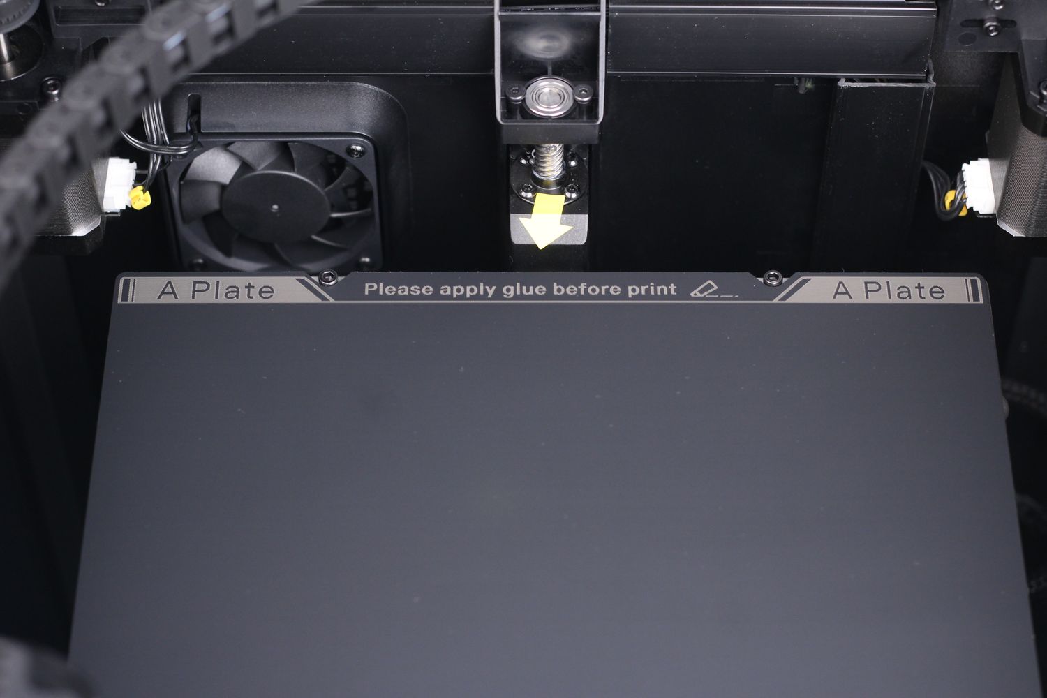 Creality K1 A Plate PEI surface | Creality K1 Review: CoreXY for Tinkerers
