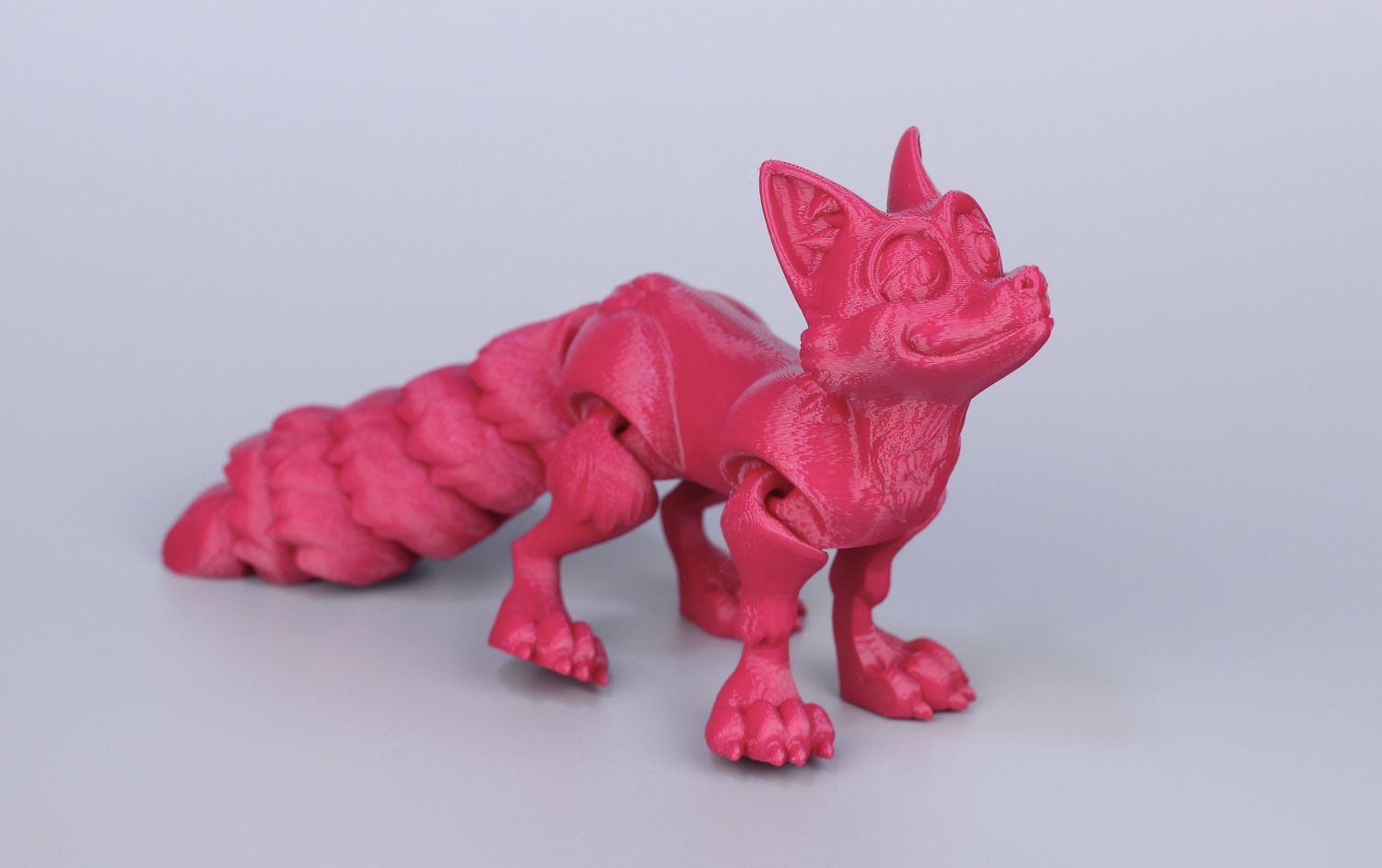 Flexi Fox printed in PETG on Creality K1 2 | Creality K1 Review: CoreXY for Tinkerers