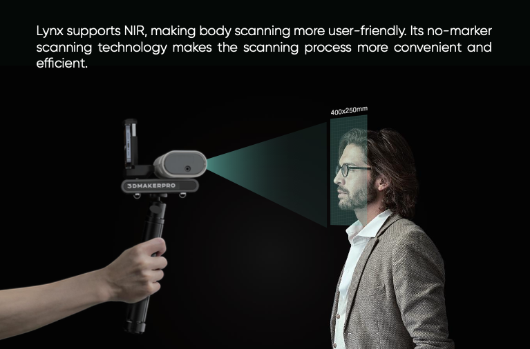 No markers required for Lynx 3D scanner | Lynx 3D Scanner from 3DMAKERPRO