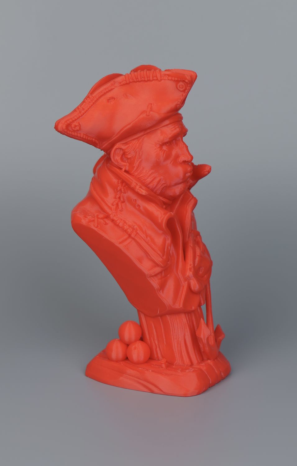 A pirate and his rat printed in ABS on QIDI X MAX 33 | QIDI X-MAX 3 Review: Big Printer with Good Results