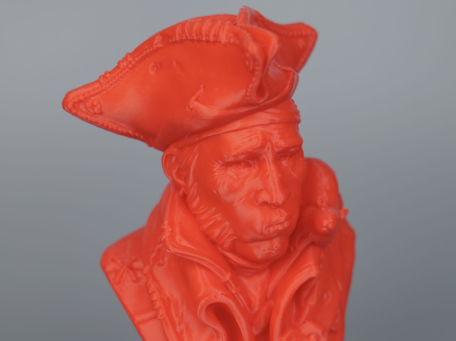 A pirate and his rat printed in ABS on QIDI X MAX 35 | QIDI X-MAX 3 Review: Big Printer with Good Results
