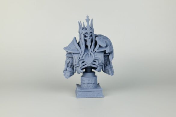 Leoric Bust printed on UniFormation GKTWO1 | UniFormation GKTWO Review: With W230 and D265 Post Processing Kit