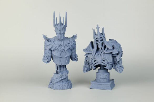 Leoric Bust printed on UniFormation GKTWO6 | UniFormation GKTWO Review: With W230 and D265 Post Processing Kit