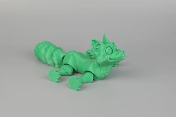 PETG Flexi Fox on A1 Mini 1 | Bambu Lab A1 Mini and AMS Lite Review: Fast and Silent