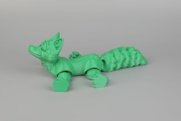 PETG Flexi Fox on A1 Mini 2 | Bambu Lab A1 Mini and AMS Lite Review: Fast and Silent