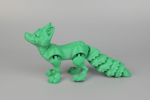 PETG Flexi Fox on A1 Mini 3 | Bambu Lab A1 Mini and AMS Lite Review: Fast and Silent
