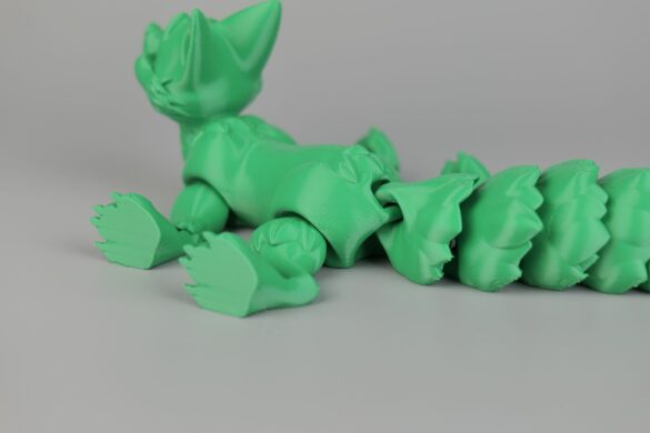 PETG Flexi Fox on A1 Mini 6 | Bambu Lab A1 Mini and AMS Lite Review: Fast and Silent