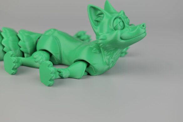 PETG Flexi Fox on A1 Mini 7 | Bambu Lab A1 Mini and AMS Lite Review: Fast and Silent