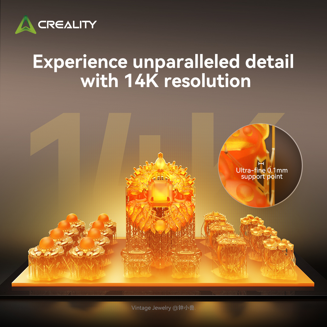 Halot Mage S 14 K screen | Creality Starts selling the HALOT-MAGE S: Setting New Standards in Precision 3D Printing